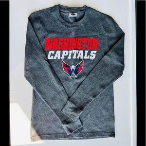 Washington Capitals Long Sleeve Waffle T-Shirt